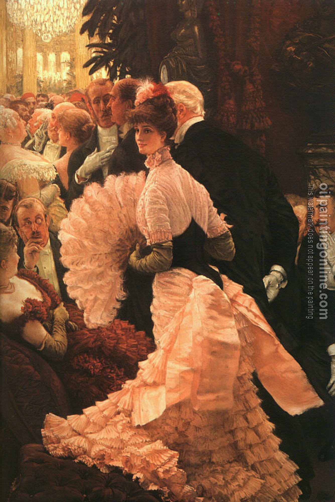 Tissot, James - L'Ambitiuse,The Political Lady